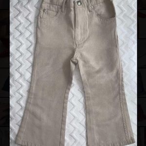 BABY GAP FAUX SUEDE BEIGE PANTS!!!